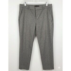 Banana Republic Women Gray Dress Pants Size 6 Straight Leg Career Work Slacks